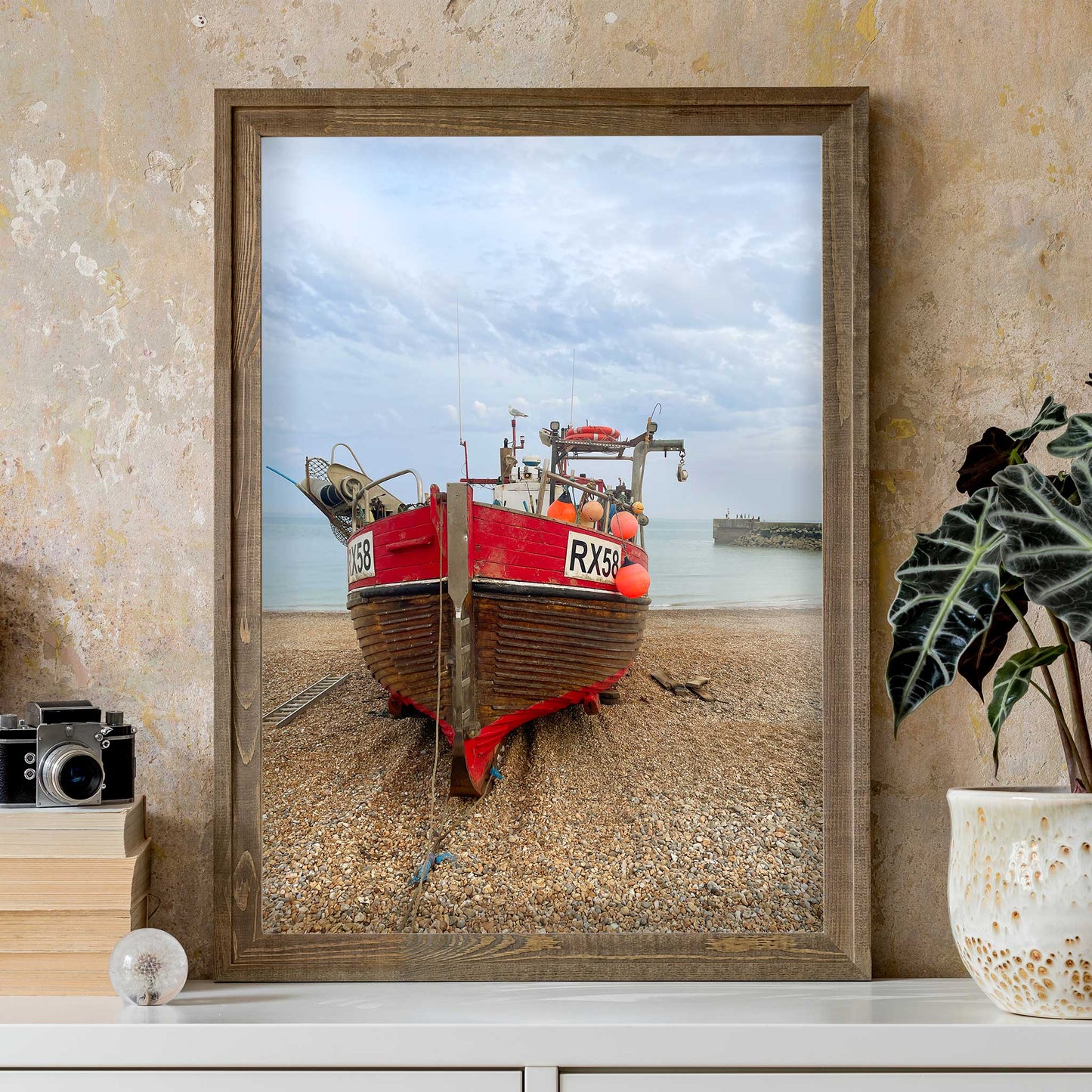 Rye Fishing Boat Print