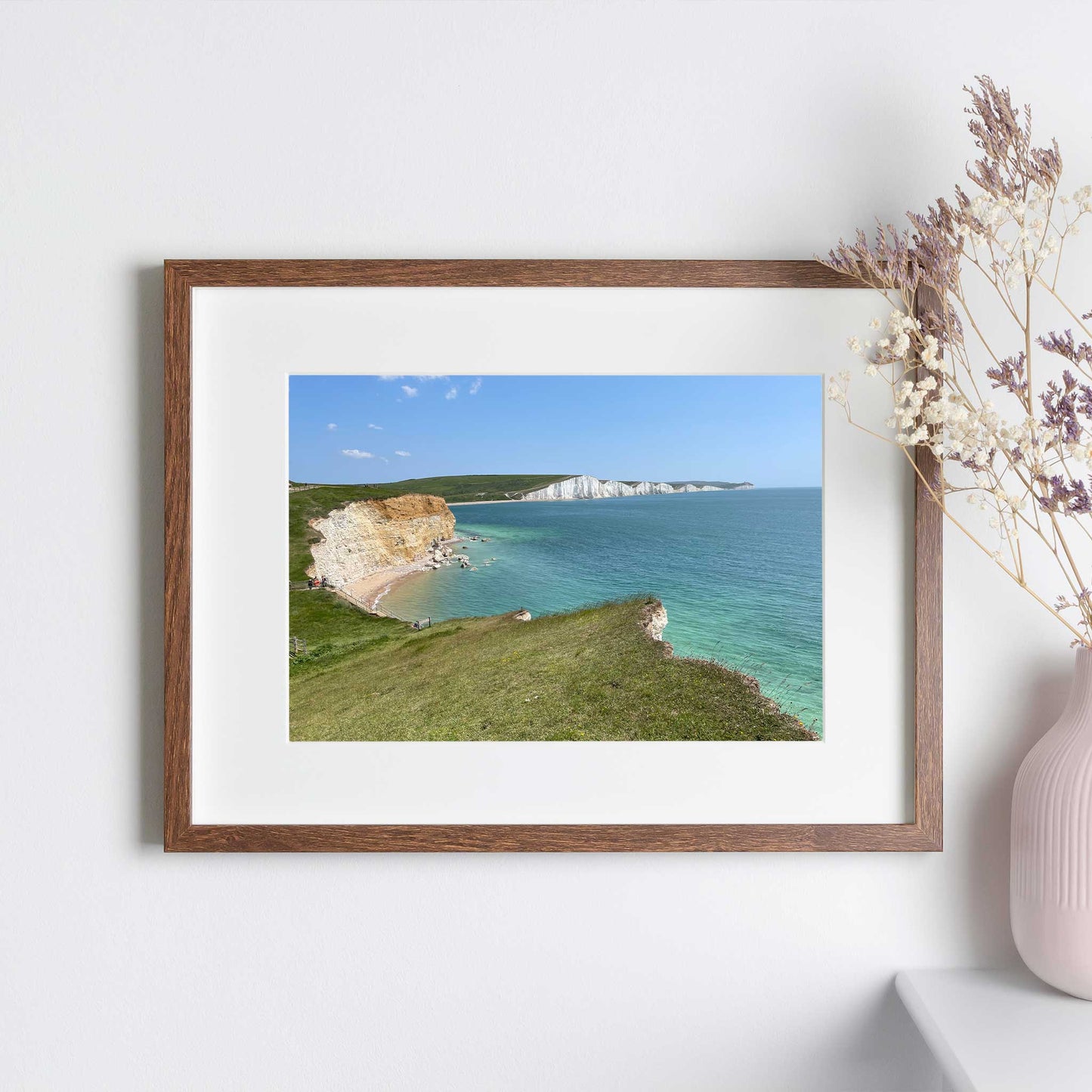 Seven Sisters at Seaford Print