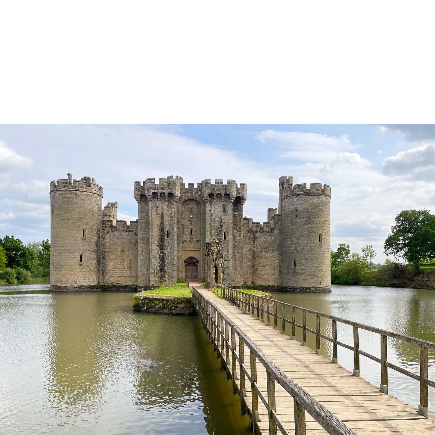 Bodiam Moat Print