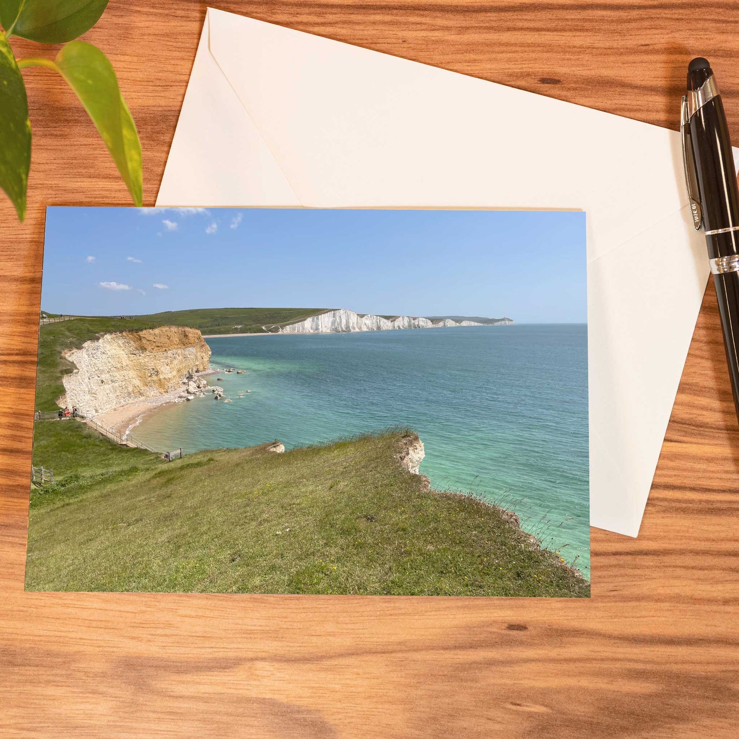 Seven Sisters at Seaford Greeting Card