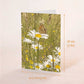 Butterfly on Daisy Greeting Card