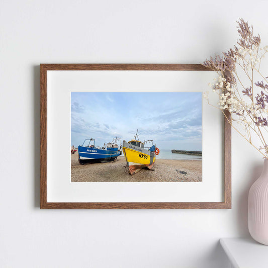 Resting Boats at Rye Print