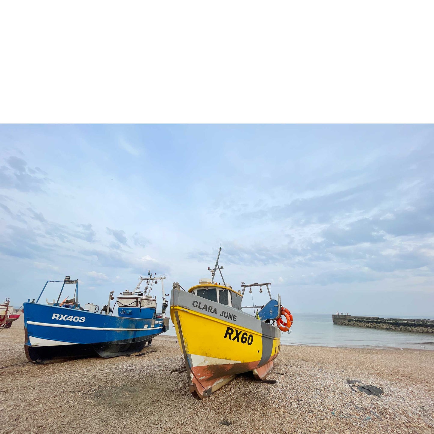Resting Boats at Rye Print