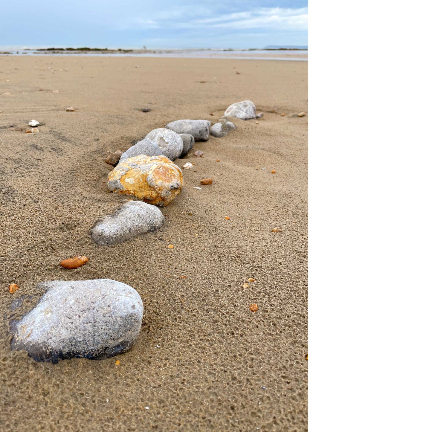 Camber Sands Stones Print